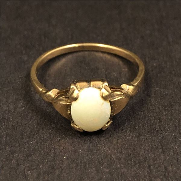 Pearl opal ring