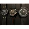 Image 2 : Group of 9 assorted watches for men & 2 Hautman brothers pocket watch wolf