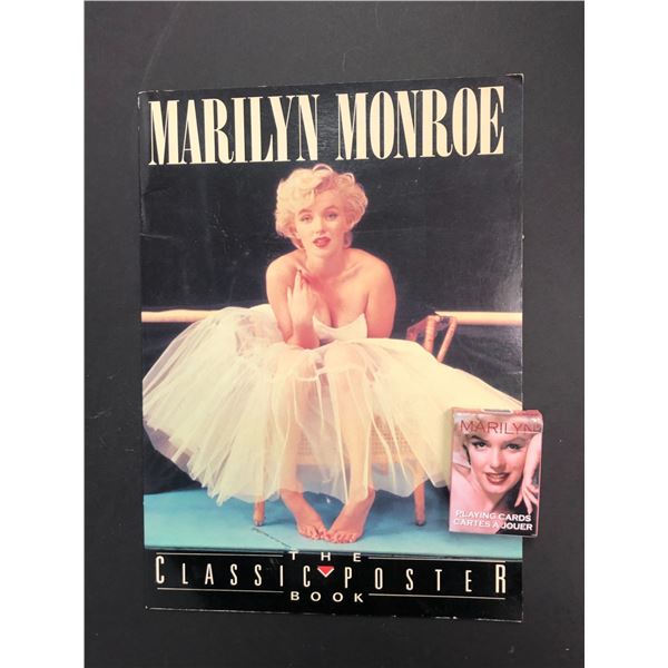 Marilyn Monroe - classic poster book & Marilyn playing cards