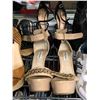 Image 2 : Shelf of assorted shoes for women - includes Steve Madden high heels / assorted high heels / Vince C