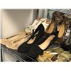 Image 3 : Shelf of assorted shoes for women - includes Steve Madden high heels / assorted high heels / Vince C