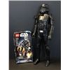 Image 1 : Star Wars LEGO 75119 Sergeant Jyn Erso & Jakks 2016 Star Wars 20" figure