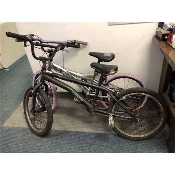 Group of 2 18" BMX bikes - includes Sims & VM200