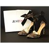 Image 1 : Group of 2 JustFab high heel shoes - includes NEW JustFab snakeskin high heels sz-8.5 US & JustFab r