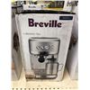 Image 2 : New Breville the Bambino Plus Damson Blue Espresso Machine BES500DBL (retail $549.99)