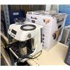 Image 2 : Breville the Barista Pro Sea Salt Manual Coffee Machine BES878SST (retail $1,199) - open box, demo u