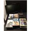 Image 1 : Group of approx 40 DVD's & Asus 21" LCD monitor