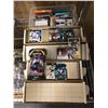Image 1 : Group of assorted hockey trading cards - approx 500