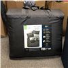 Image 2 : Large group of assorted clothing & bedding - includes bed in a bag / bed sheets / duffle bag / leath