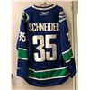 Image 2 : Vancouver Canucks - Cory Schneider #35 Official Licensed Jersey - Sz XL