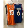 Image 2 : Group of 2 NBA jerseys - includes Phoenix Suns Steve Nash #13 (Sz L) & Philadelphia 76ers Julius Erv