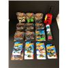 Image 1 : Group of assorted NEW Monster Jams & Hot Wheels cars - approx 16 & a (Ring For Beer) cowbell