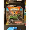 Image 3 : Group of assorted NEW Monster Jams & Hot Wheels cars - approx 16 & a (Ring For Beer) cowbell