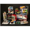 Image 1 : Group of assorted NEW toy cars - includes Avengers 2016 Chevrolet Camaro Die Cast / Power Rangers 20