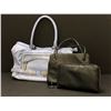 Image 1 : Group of 3 handbags & purses - includes Vintage Guess 1981 wallet purse etc
