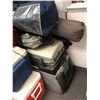 Image 3 : Group of assorted camping items - includes Coleman coolers / sleeping bags / tents / thermos camping