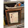 Image 3 : Large group of assorted misc items - includes snow shovel / desk chair / raft boat set (may be incom