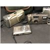 Image 2 : Group of assorted digital cameras - includes Polaroid Instax mini 8 / Cannon Z155 / Kodak Advantix /