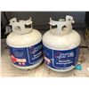 Image 1 : Set of 2 propane cylinder tanks