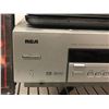 Image 3 : Group of assorted electronic items - includes RCA home theatre audio video receiver / RCA DVD video