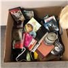 Image 2 : 2 Boxes full of assorted items - includes DVDs / Playstation games / white teddy bear plush / dolls