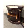 Image 2 : Set of 2 contemporary Italian 3-drawer nightstands (approx 25" x 16" x 24" H)