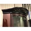 Image 3 : Italian corner curio cabinet - approx 36" D x 80" H