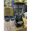 Image 1 : New open box Ninja Professional 1100W blender w/ 4 smoothie cups/blender - new demo unit, no box