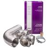 Image 1 : 4 boxes of new Smart Choice 8ft semi-rigid dryer vent kits (new in boxes)