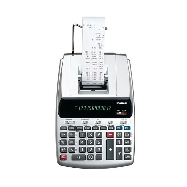 New Canon MP11DX 2 color heavy-duty printing calculator