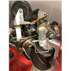 Image 2 : Large group of assorted casters - various sizes