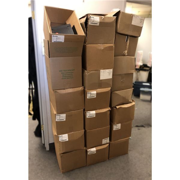 Large lot full of assorted private labeled packaging & misc