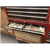 Image 3 : Mobile red mechanics toolbox on casters - includes set of sockets etc