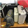 Image 3 : Table lot of assorted tool boxes - includes Milwaukee / Makita / Husky etc