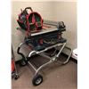 Image 1 : BOSCH 10 in. Worksite Table Saw with Gravity-Rise Wheeled Stand & Husky tool bag