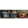 Image 1 : Group of assorted misc industrial tools & extension cords