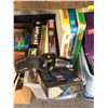 Image 4 : Large group of assorted misc items - includes board games / floor lamp etc