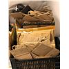 Image 2 : Group of assorted misc items - includes portrait / Uline paper bags etc