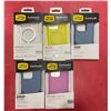 Image 1 : Group of 5 new assorted Otter Box 2023 iPhone Pro 6.1" cases ($50 retail each)