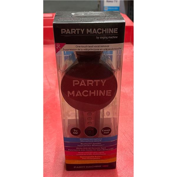 New Party Machine Mic by Singing Machine