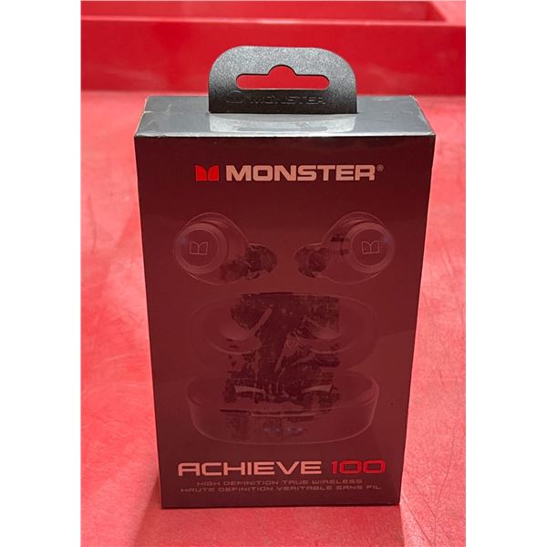New Monster Achieve 100 wireless earbuds