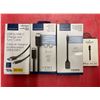 Image 1 : Group of assorted cables - Insignia high-speed mini HDMI to HDMI cable/ USB-C to USB charge & sync c