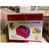 Image 2 : New electric balloon pump in box - dark pink color