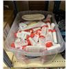 Image 1 : Tote full of new Rath's pr2000 skin care 125ml lotion bottles (approx. 100 bottles)