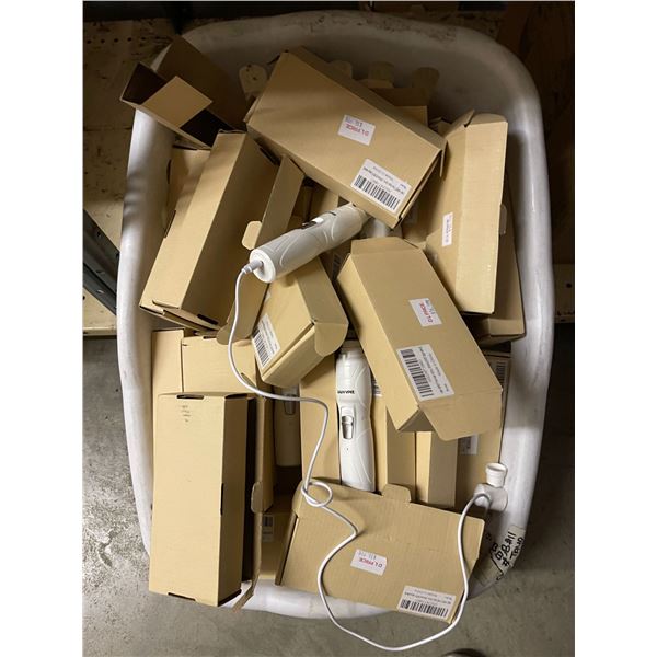Basket full of new pet nail grinders - approx. 50pcs.