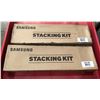 Image 3 : 2 boxes of new Samsung washer/dryer stacking kits SKK-8K