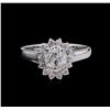 Image 2 : 1.31 ctw Diamond Ring - 14KT White Gold