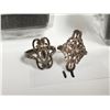 Image 4 : Two vintage sterling silver rings in boxes