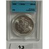 Image 1 : 1886 MS 63 Morgan Silver Dollar