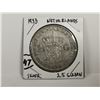 Image 1 : 1933 Netherlands silver 2.5 Gulden coin